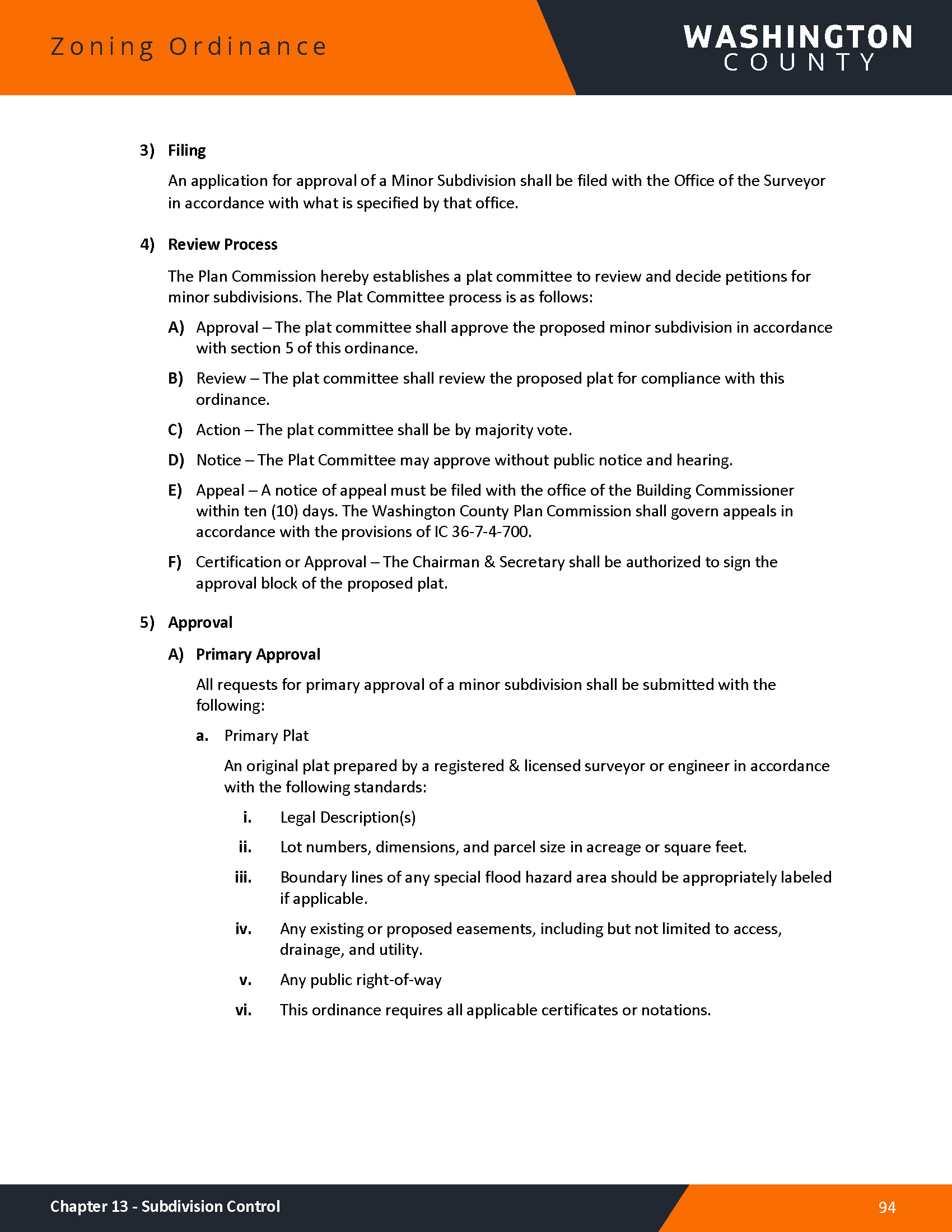 Washington County Zoning Ordinance1 12 25 Page 099